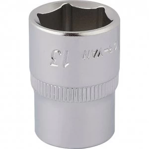 Image of Elora 1/4" Drive Hexagon Socket Metric 1/4" 13mm