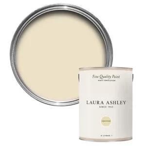 image of Laura Ashley Creamware Matt Emulsion Paint, 5L