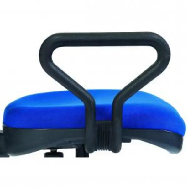 Image of Ergo Blaster PU Ops Chair Fix Arms BK EXR13348TK