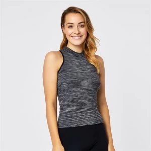 image of USA Pro Seamless Vest Ladies - Charcoal Space