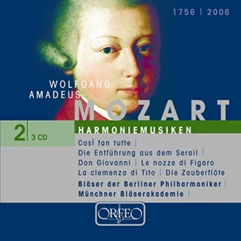 Image of Wolfgang Amadeus Mozart - Harmoniemusik (Winds of the Berlin Philharmonic) CD