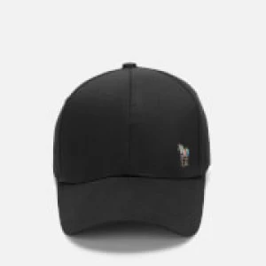 Image of PS by Paul Smith Mens Zebra Baseball Hat - Black