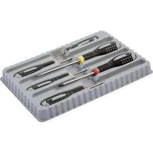 Image of Bahco Ergo Workshop Screwdriver set 6 Piece Slot, Phillips