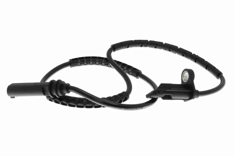 Image of VEMO V20-72-0171 ABS Sensor Green Mobility Parts Rear Axle, with cable Sensor,wheel speed (412)