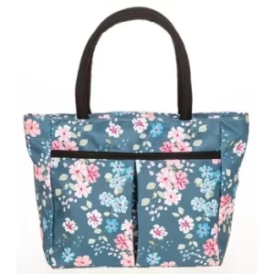 image of Blue Chintz Waterproof Bag