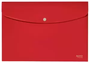 image of Leitz 46780025 folder Polypropylene (PP) Red A4