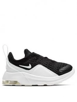 image of Nike Air Max Motion 2 Infant Trainers - Black/White, Size 5