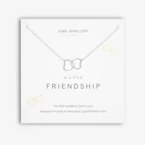 image of A Little Friendship Silver 46cm + 5cm Extender Necklace 5275