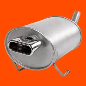 Image of ASMET Rear silencer 16.085 End silencer,Rear exhaust silencer FORD,FIAT,KA (RU8),PANDA (169),500 (312),500 C (312)