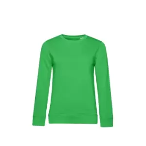 image of B&C Womens/Ladies Organic Sweatshirt (XL) (Apple Green)