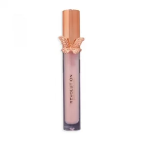 image of Makeup Revolution Butterfly Clear Lip Gloss Fly