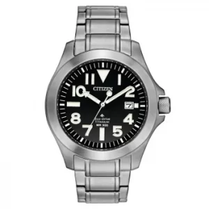 Image of Citizen Eco Drive Mens Super Titanium Bracelet Watch