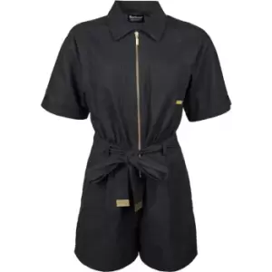 image of Barbour International Reyes Playsuit - Black