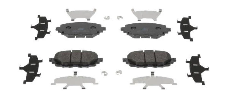 Image of JURID 573677J Brake pad set not prepared for wear warning indicator Brake Pad Set,disc brake (402)