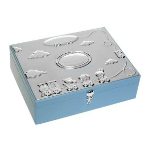 image of Baby Blue Large Keepsake Box