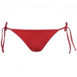 image of Jack Wills Wilsham Bikini Bottom - Berry