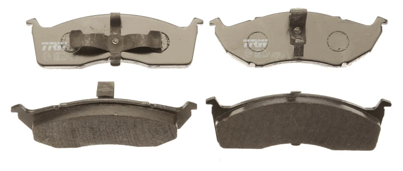 Image of TRW GDB1244 Brake pad set not prepared for wear warning indicator Brake Pad Set,disc brake (402)