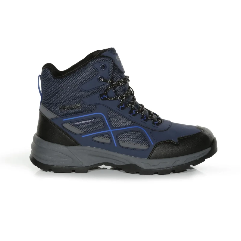 Image of Regatta Regatta Men Vendeavour Walking Boots in Mid Navy Size: 7 Mid Navy 7 Male 5063019175782