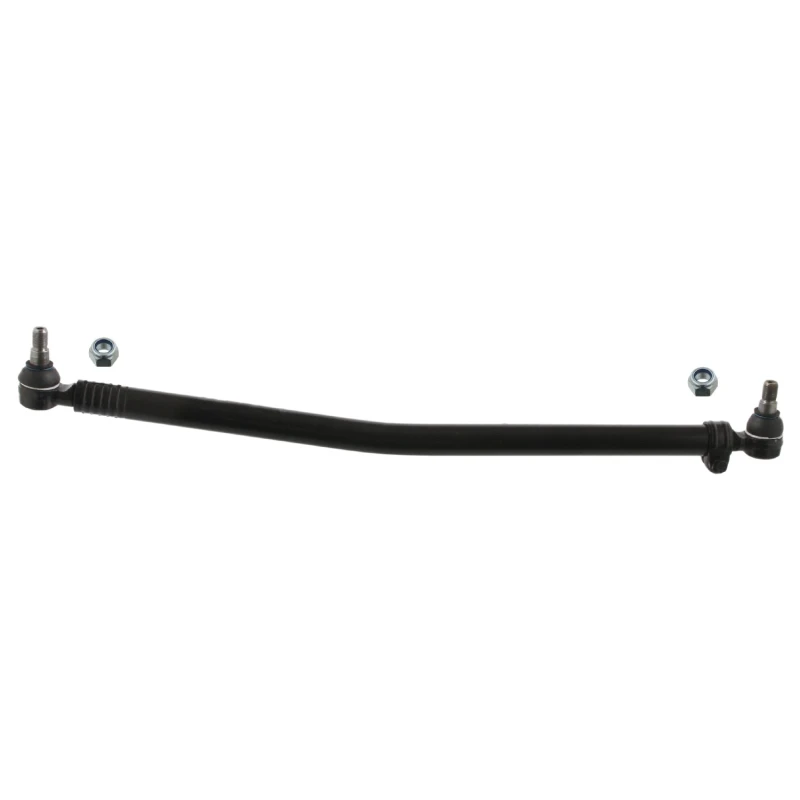 Image of FEBI BILSTEIN 35399 Centre Rod Assembly Front Axle, with crown nut, OE Turbo NEW Centre Rod Assembly (285)
