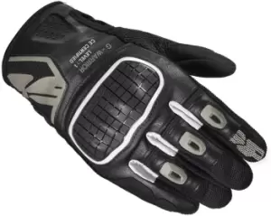 image of Spidi G-Warrior Motorcycle Gloves, black-beige, Size L, black-beige, Size L