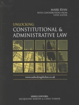 Image of Unlocking Constitutional and Administrative Law by Mark Ryan Book