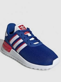Image of Adidas Originals La Trainer Lite Childrens Trainers - Blue