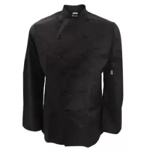 Image of Le Chef Mens Classic Fit Long Sleeve Jacket (48in) (Black)