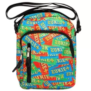 Image of Zukie London Rizzla Shoulder Bag (One Size) (Orange/Green/Blue)