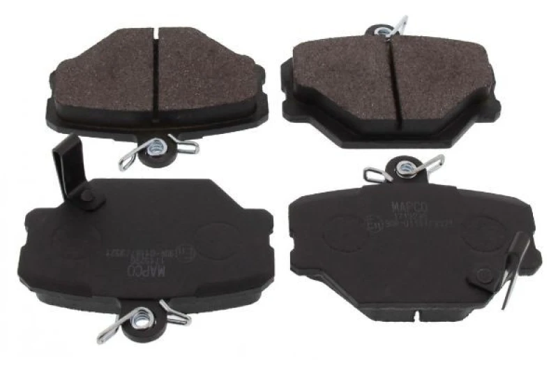 Image of MAPCO 6521 Brake pad set Front Axle, with acoustic wear warning Brake Pad Set,disc brake (402)