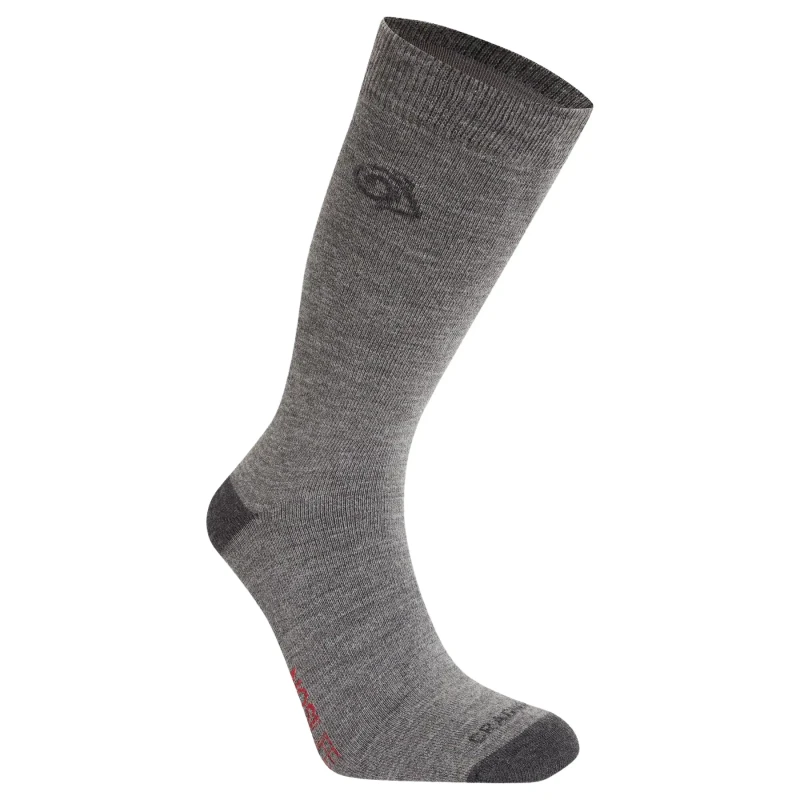 Image of Football Socks Craghoppers Nosilife Travel Gris Unisex 36/38