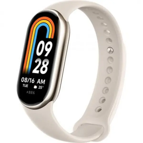 image of Xiaomi Smart Band 8 Waterproof Activity Tracker - Gold