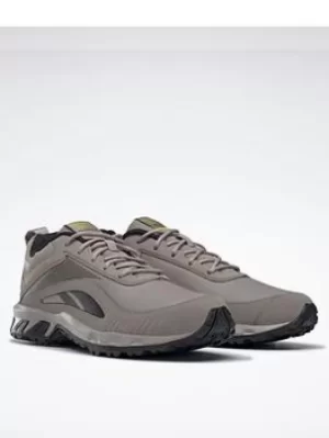 Image of Reebok Ridgerider 6 Leather Shoes, Grey/Black, Size 10, Men