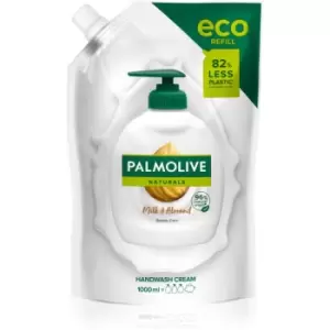 image of Palmolive Naturals Almond Milk nourishing liquid soap refill 1000 ml