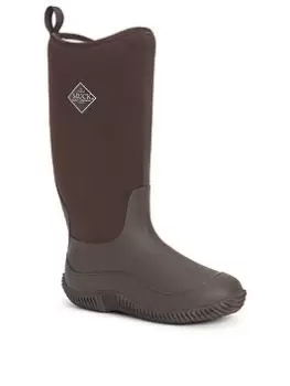 Image of Muck Boots Hale Fleece Wellington Boots - Brown, Size 4, Women