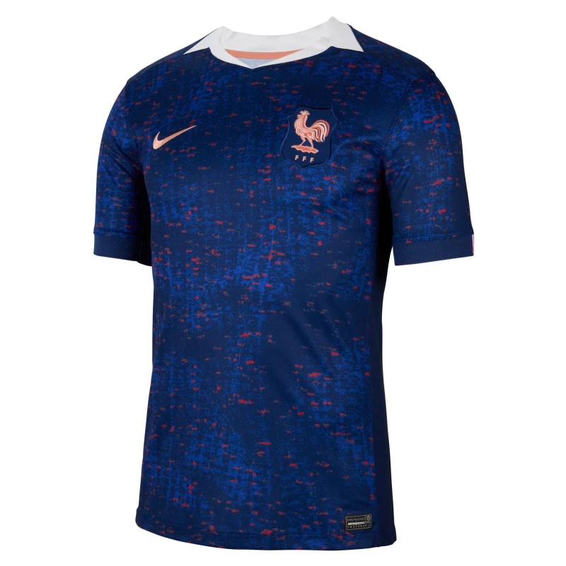 Image of Nike France Home Shirt 2025 Adults Blue male M