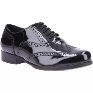 Image of Hush Puppies Girls Kada Junior Patent Leather School Shoes UK Size 13 (EU 32)