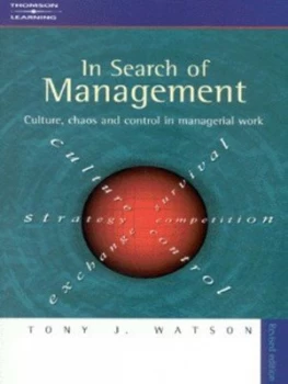 Image of In Search of Management by Tony Watson Paperback