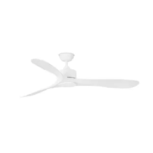 image of Luzon Large Ceiling Fan Without Light White