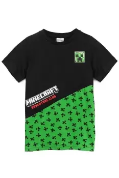 image of Creeper Colour Block T-Shirt