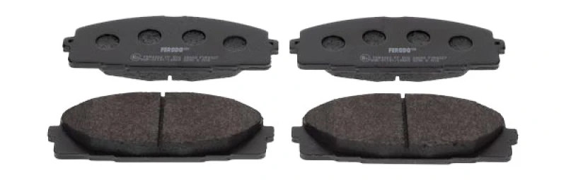 Image of FERODO FVR4327 Brake pad set not prepared for wear warning indicator, without accessories Brake Pad Set,disc brake (402)