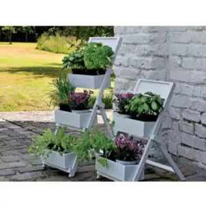 image of Landmann - Regal 2 Tiered Plant Stand Holder