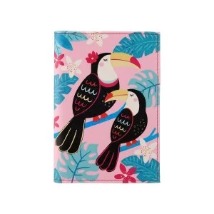 Sass & Belle Tiki Toucan Passport Holder