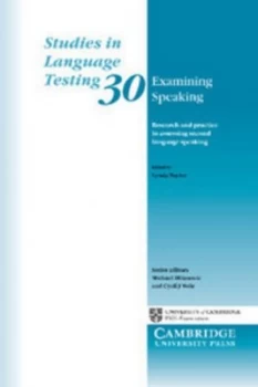 Image of Examining Speaking by Lynda Taylor Book