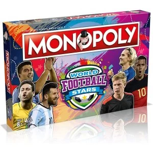 image of World Football Stars Monopoly Board Game