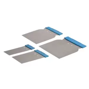 Image of Silverline Body Filler Application Set 4pce 50, 80, 100 & 120mm 398777