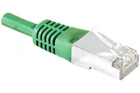 image of Patch Cord RJ45 CAT.6 U/UTP Green - 0.15 M Copper/Aluminium