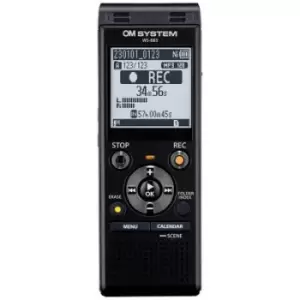 Image of OM System WS-883 Digital dictaphone Max. recording time 2080 h Black