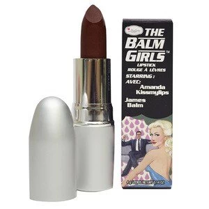 image of The Balm BalmGirls Lipstick Amanda Kissmylip Brown