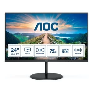Image of AOC 24" Q24V4EA Quad HD IPS LED Monitor