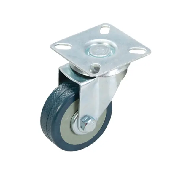 Fixman Swivel Rubber Castor - 50mm 50kg